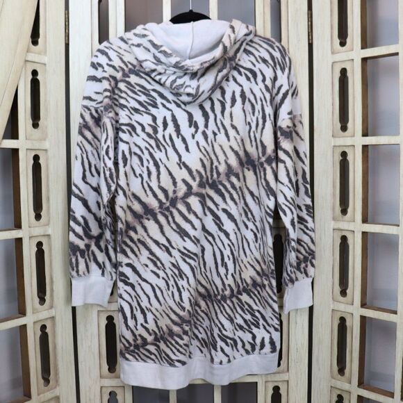 Vintage Havana Tiger Animal Print Soft Sweatshirt Hoodie S - Picture 3 of 11